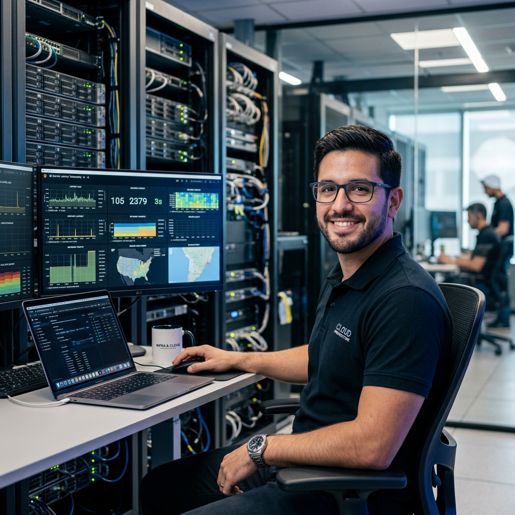 Federico Morales, Líder de Infraestructura Web